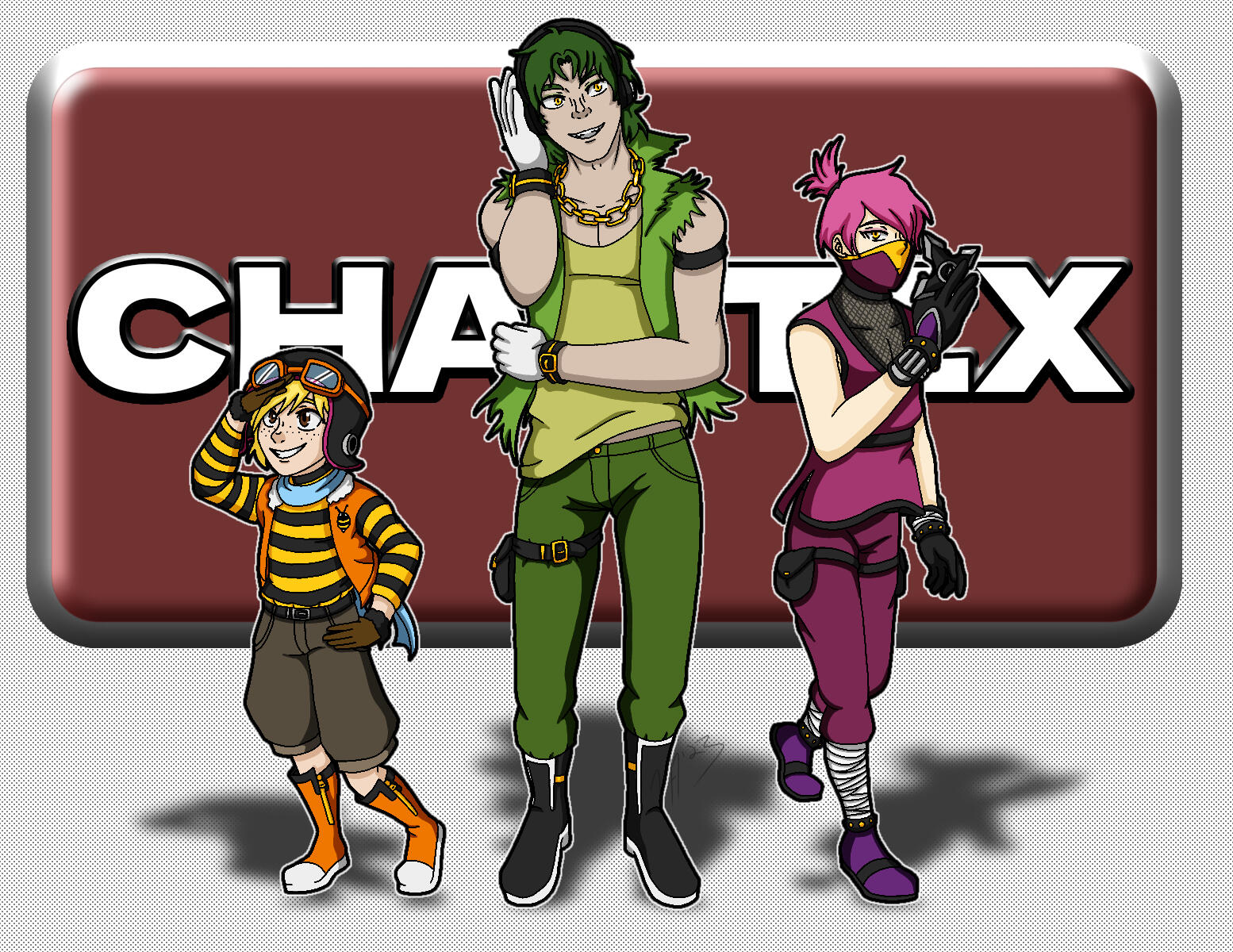 Team Chaotix Gijinka