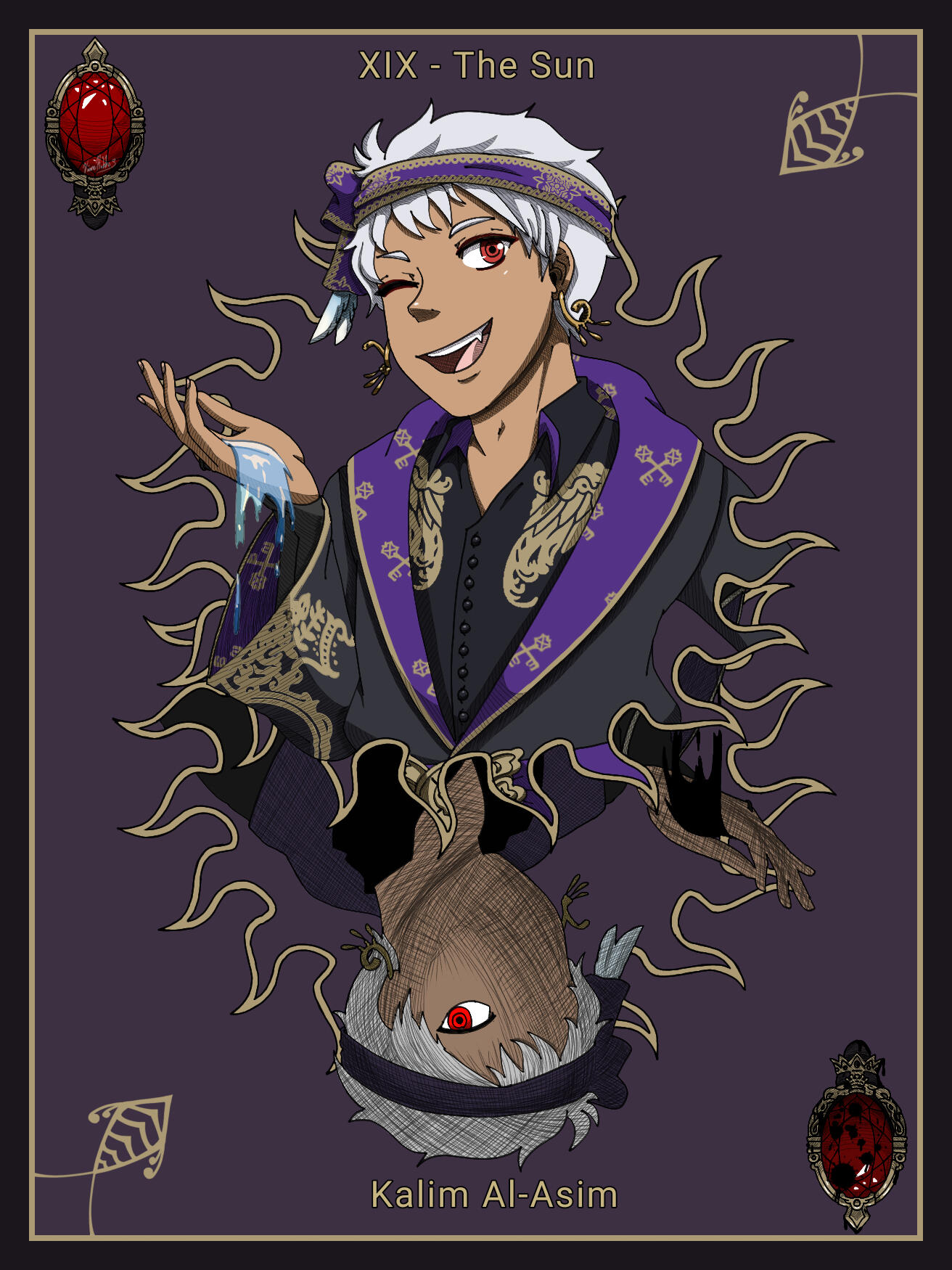 Kalim Al Asim Tarot Card